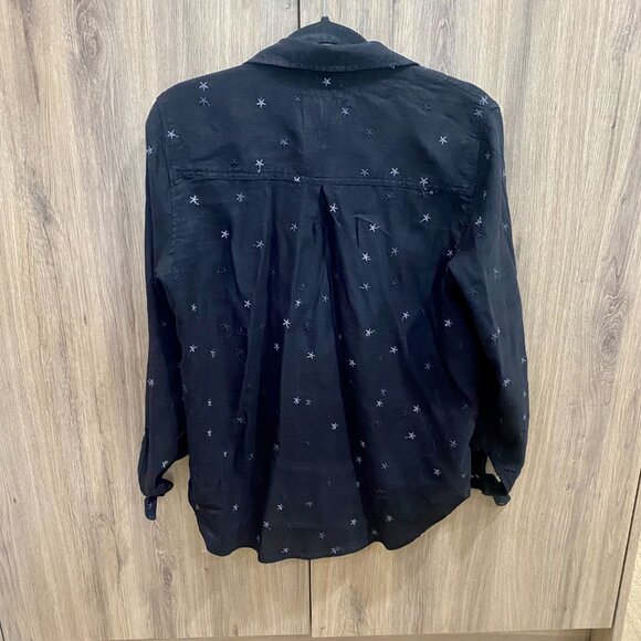RAILS Robyn Embroidered Stars Button Down Top - Picture 8 of 11